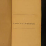 1856 1st ed Lanman Adventures in Wilds America Florida Canada Hunting Travel