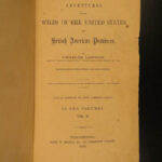 1856 1st ed Lanman Adventures in Wilds America Florida Canada Hunting Travel