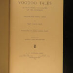 1893 1ed Voodoo Tales Old Rabbit Black Americana SLAVERY Missouri Indian MAGIC