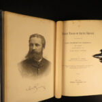 1886 Arctic Explorations 1ed Greely Voyages Lady Franklin Bay Expedition Map 2v