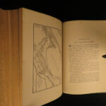 1886 Arctic Explorations 1ed Greely Voyages Lady Franklin Bay Expedition Map 2v