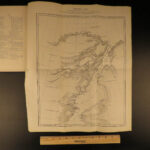 1886 Arctic Explorations 1ed Greely Voyages Lady Franklin Bay Expedition Map 2v