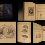 1878 FISHING Complete Angler Hunting Angling Fish Trout Cotton Walton Rivers