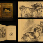 1882 1ed Stories About Dogs by Surr Harrison Weir ART Illustrated Pets Poems