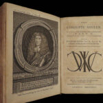 1784 Complete Angler Fishing Hunting Angling Fish Trout Cotton Walton Hawkins
