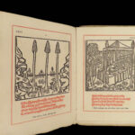 1887 Golden Legend of the CROSS Medieval Woodcut Illustrations Veldener Caxton