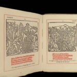 1887 Golden Legend of the CROSS Medieval Woodcut Illustrations Veldener Caxton