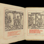 1887 Golden Legend of the CROSS Medieval Woodcut Illustrations Veldener Caxton