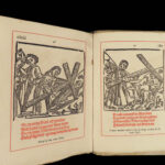1887 Golden Legend of the CROSS Medieval Woodcut Illustrations Veldener Caxton