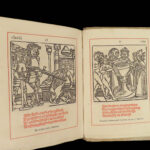 1887 Golden Legend of the CROSS Medieval Woodcut Illustrations Veldener Caxton