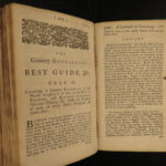 1736 Complete FAMILY Hunting Fishing Cooking Beer Brewing Wine Medicine RARE