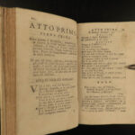 1772 ITALIAN Pietro Metastasio Opera Libretto Artaxerxes Hadrian in Syria 4v