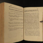 1772 ITALIAN Pietro Metastasio Opera Libretto Artaxerxes Hadrian in Syria 4v