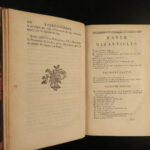 1777 Baume Elements of Pharmacy Chemistry Medicine Formulas Liquor French RARE