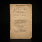 1799 Thanksgiving Sermon by Jedidiah Morse French Revolution America Diplomacy