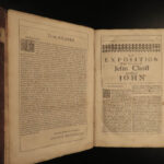 1657 1ed Scottish George Hutcheson BIBLE Commentary on John Edinburgh Scotland