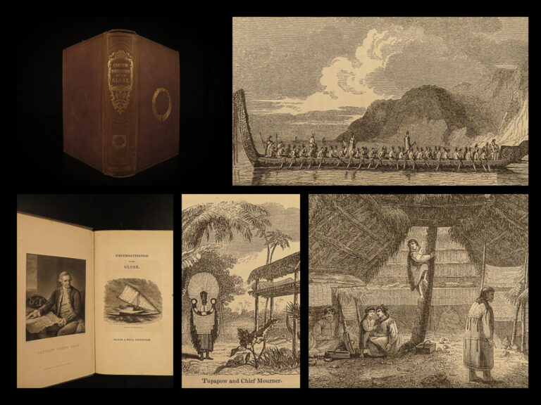 Image of 1837 Famous Voyages Christopher Columbus Marco Polo Capt Cook Magellan Anson