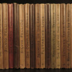 1886 HUGE 53v SET Ben Franklin Shakespeare Plutarch Voyages Classic Milton Bacon