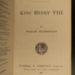 1886 HUGE 53v SET Ben Franklin Shakespeare Plutarch Voyages Classic Milton Bacon