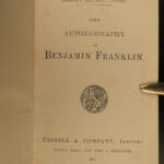 1886 HUGE 53v SET Ben Franklin Shakespeare Plutarch Voyages Classic Milton Bacon