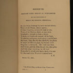 1866 John Milton Paradise Lost EXQUISITE BINDING Sonnets Psalms English Poems