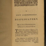 1761 MEDICINE War of Austrian Succession Theobald Dispensatory Cures Surgery