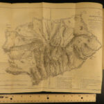 1855 Napoleon Journal MAPS Cases Memorial St Helena Napoleonic WARS 4v Engraved