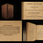 1831 Gypsies Advocate 1ed Occult Fortune Telling English Romani Wesleyan Crabb