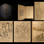 1858 1ed Guillaume de Guileville Pilgrimage of Man Medieval Poem Illustrated