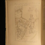 1858 Medieval Poem 1ed Guillaume de Guileville Pilgrimage of Man Illustrated