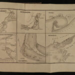 1833 Voyage to CANADA 1ed Irish Talbot Colonies Quebec MAPS Ships 3v French ed