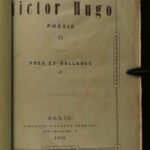 1834 1ed Victor HUGO Poems French Literature Cromwell Hernani Lucrezia Odes 8v