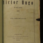1834 1ed Victor HUGO Poems French Literature Cromwell Hernani Lucrezia Odes 8v