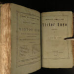 1834 Victor HUGO 1ed Poems French Literature Cromwell Hernani Lucrezia Odes 8v