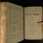 1834 1ed Victor HUGO Poems French Literature Cromwell Hernani Lucrezia Odes 8v