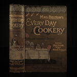 1891 Beeton’s Everyday Cookery Cooking Food Illustrated Baking Recipes Cooking