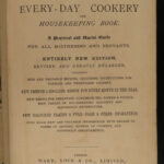 1891 Beeton’s Everyday Cookery Cooking Food Illustrated Baking Recipes Cooking