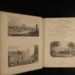 1829 LONDON Architecture Metropolitan Improvements Engravings Cathedrals MAPS