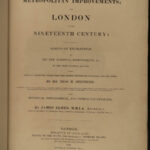 1829 LONDON Architecture Metropolitan Improvements Engravings Cathedrals MAPS