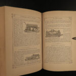 1858 1st ed Rural Affairs Gardening Farming House Building Cooking Illustrated 2v