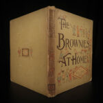 1893 1ed Brownies at Home Palmer Cox Children Fairy Tale Mythology Illustrated