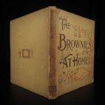 1893 Brownies at Home 1ed Palmer Cox Children Fairy Tale Mythology Illustrated
