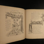 1893 Brownies at Home 1ed Palmer Cox Children Fairy Tale Mythology Illustrated