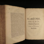 1674 English BIBLE Catechism 1ed Henry Hammond Anglican FOLIO Church Government