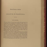 1822 1st ed PAINTING Fine ART Perspective John Burnet Color Illustrated FOLIO