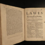 1662 1st ed Anglican Richard Hooker Laws Ecclesiastical Polity Church of England