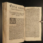 1683 Saint Francis de Sales Catholic MYSTICISM Bible Italian Venice Woodcuts