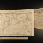 1780 Captain Cook NEW ZEALAND Tonga WAR Boats Australia Pacific Voyages MAP