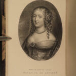 1873 Marie of Sevigne 1ed FAMOUS Letters French Society Henrietta Puliga Brada 2v