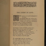 1880 Geoffrey CHAUCER Poems Canterbury Tales Assembly of Foules Aldine Poets 6v